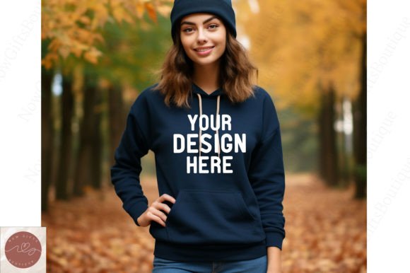 Autumn Fall Hoodie Mockup 32 Graphics for Hoodies Sweatshirts