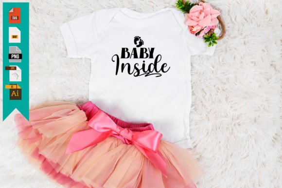 Baby Inside Graphics for T-Shirt Designs