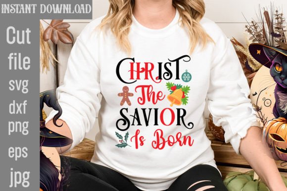 Christ the Savior SVG: Graphics for T-Shirt Designs