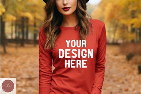 Comfort Colors 1717 Fall Mockup 28: Graphics for Hoodies Sweatshirts