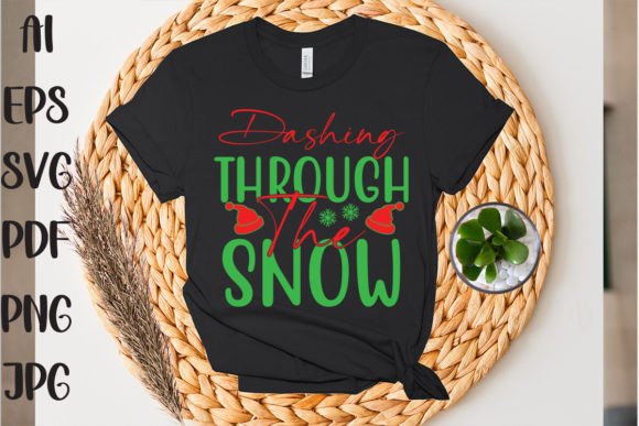 Dashing Through the Snow: Graphics for T-Shirt Designs