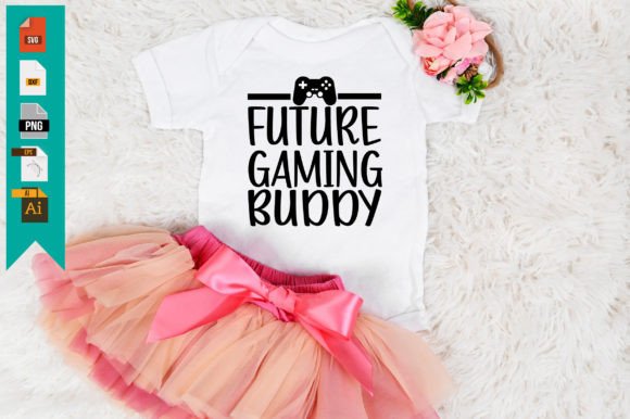 Future Gaming Buddy: Graphics for T-Shirt Designs