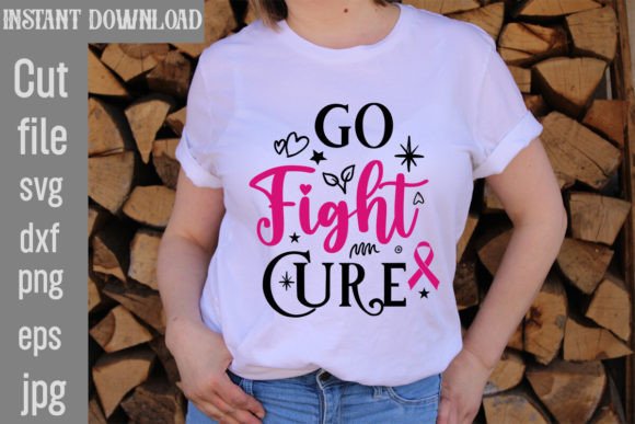 Go Fight Cure Graphics for T-Shirt Designs