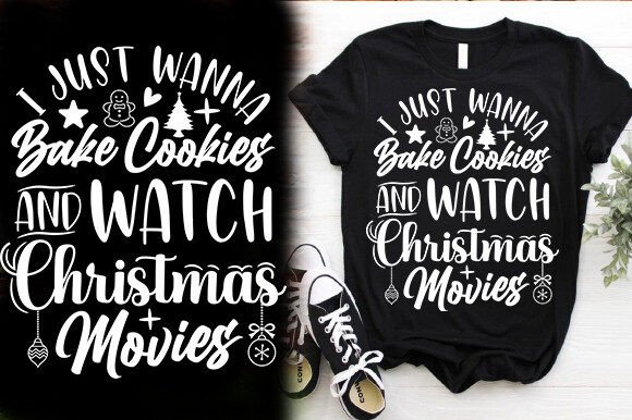 I JUST WANNA BAKE COOKIES Graphics & T-Shirt Designs