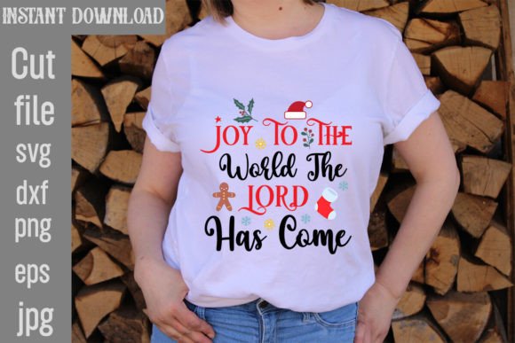 Joy to the World SVG for T-Shirt Designs & Graphics