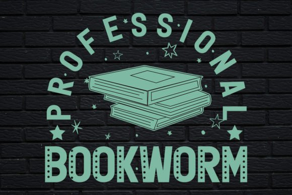 Professional Bookworm Graphics & Print Templates